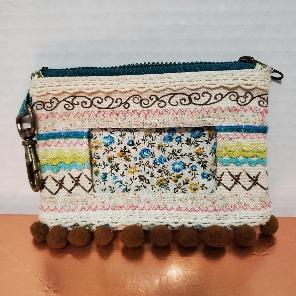 BOHO Change Purse 💰 & ID Holder L👀K
